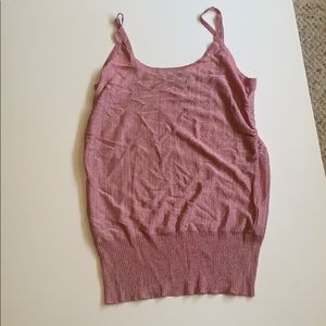 Bebe Sparkle Pink Top